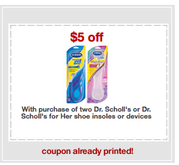 Free Dr. Scholl's for Her Insoles 