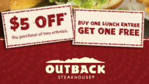 Outback Coupons