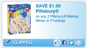 Pillsbury Cake Mix Coupon
