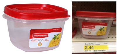 Rubbermaid Containers as low as $0.44 at Target! | Living Rich With ...