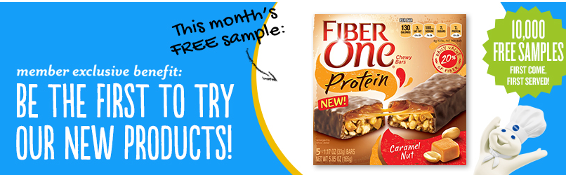 Free Sample Fiber One Protein Bar – Pillsbury.com Members! | Living ...