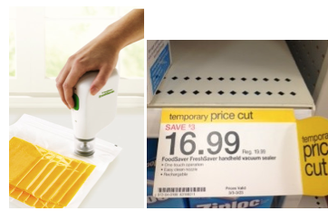 FoodSaver FreshSaver Handheld FREE at Target! | Living Rich With Coupons®