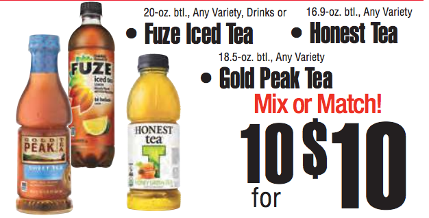 Honest & Gold Peak Tea Coupon 