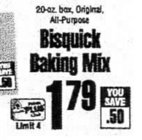 Bisquick Baking Mix Only $0.29 at ShopRite! {9/27} | Living Rich With ...