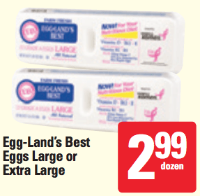 Eggland's Best Eggs Just $1.99 at Pathmark!Living Rich With Coupons®