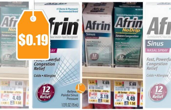 Printable Afrin Nasal Spray Coupon