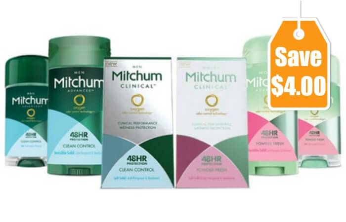 $4 in New Mitchum Deodorant Coupons – as low as $1.99 at Walgreens ...