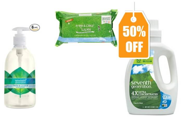 Save 50%+ on Seventh Generation Diapers &amp; More + Free Shipping! {Prime ...