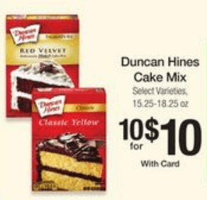 Duncan Hines Cake Mix Only $0.33 at Kroger! {MobiSave Rebate} | Living ...