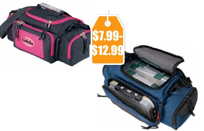 Cabela's Gear Bag: Fishing Utility Bag $7.99 or Cabela's Tackle