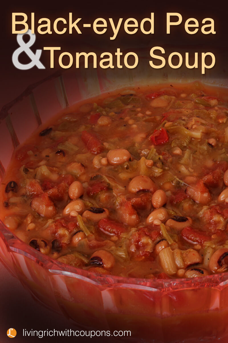 Black-eyed Pea and Tomato Soup