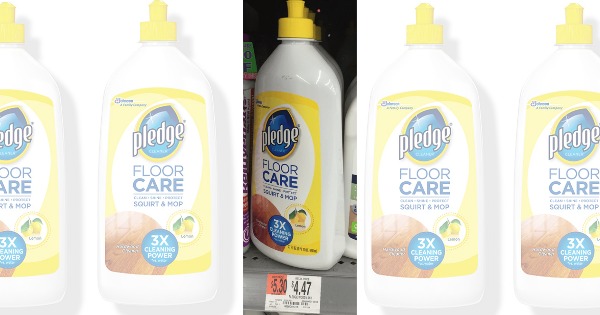 Pledge Floor Care Only 0 97 At Walmart Living Rich With Coupons