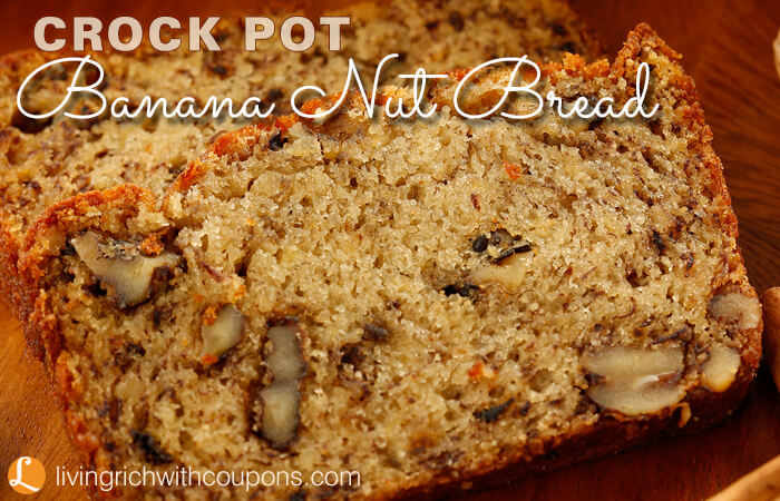 Crock Pot Banana Nut Bread Recipe