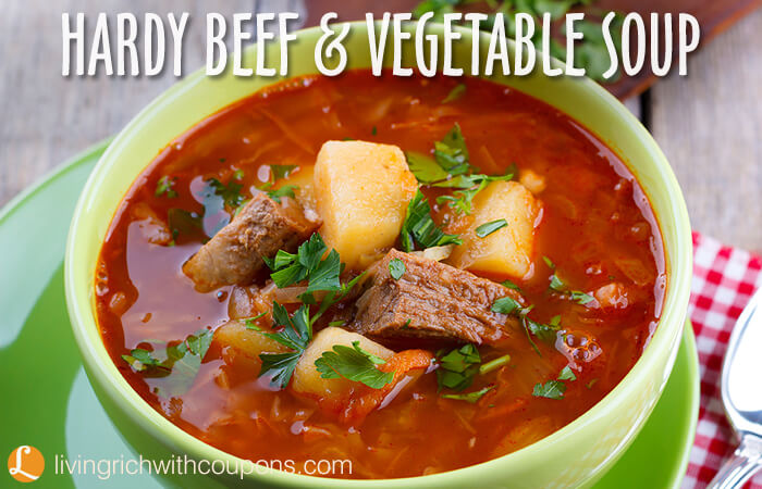 Hardy Beef & Vegetable Soup