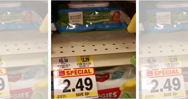 Seventh Generation Baby Wipes Just 0 49 At Weis Ibotta Rebate 4 10 