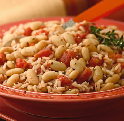 Italian Style Rice and Beans