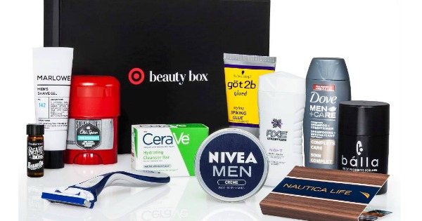 target mens beauty box