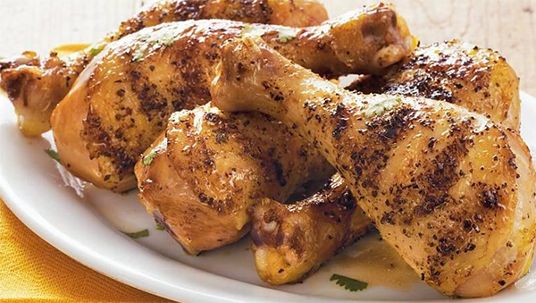 Honey-Lime Mopped Drumsticks