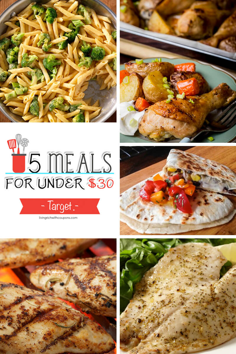 Free Weekly Meal Planning at Target