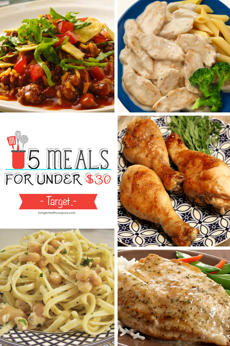 Free Weekly Meal Planning at Target