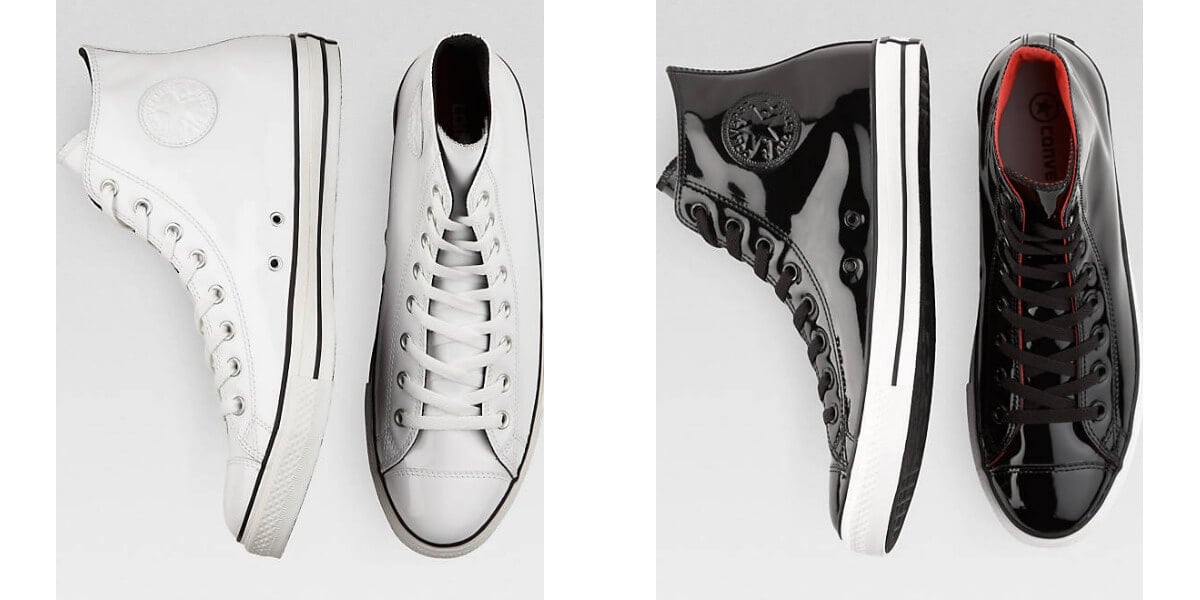Converse Black or White Patent Leather 
