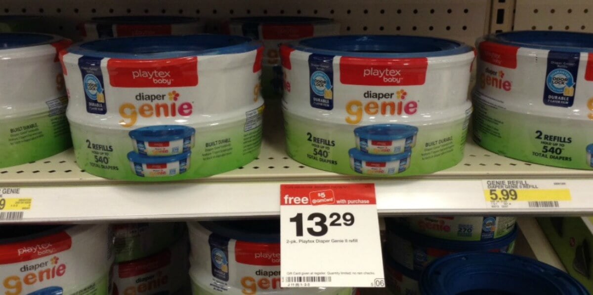 target diaper genie refill