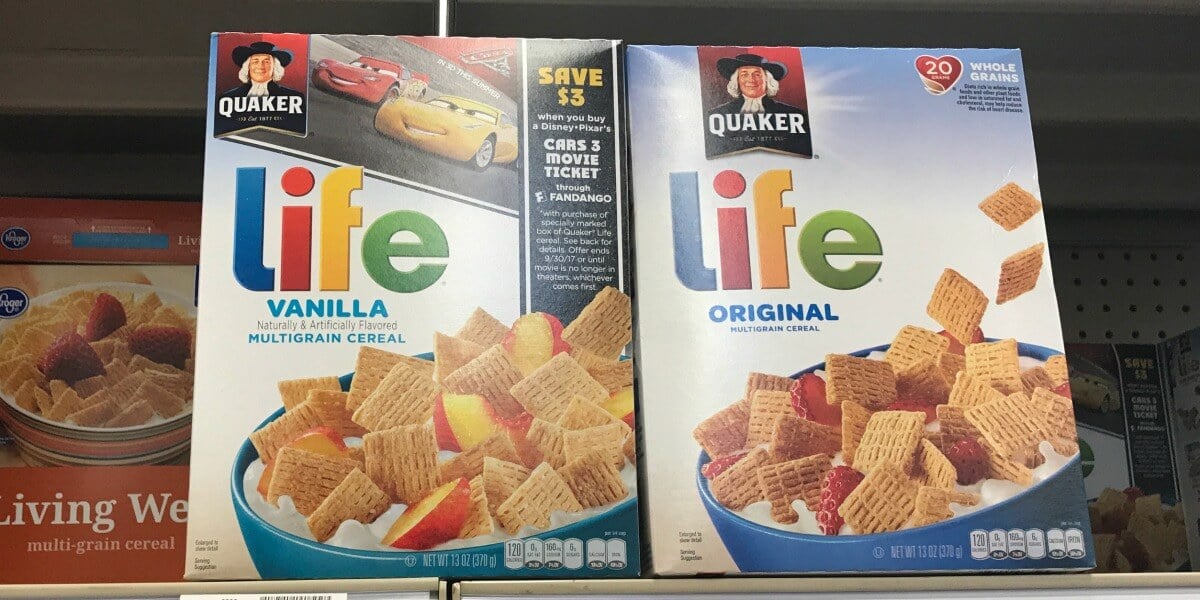 New $1/2 Quaker Seasonal Oatmeal or Life Cereal Coupon – $0.99 at ...