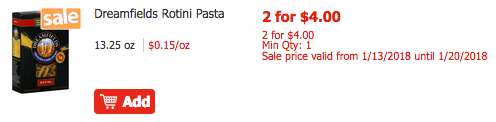 ShopRite Shoppers – 3 FREE Dreamfields Pasta! | Living Rich With Coupons®