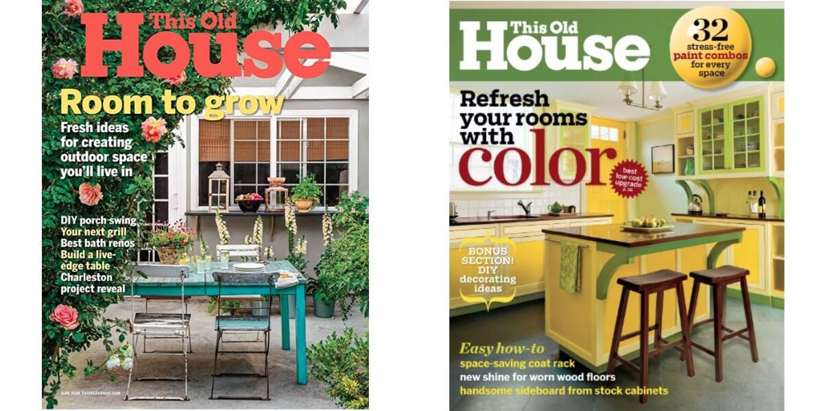 This Old House Magazine 5 Yearliving Rich With Coupons