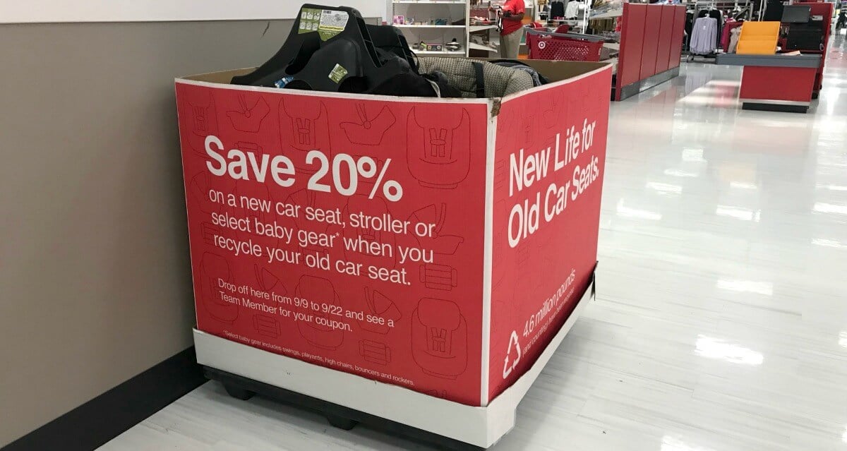 car seat discount target