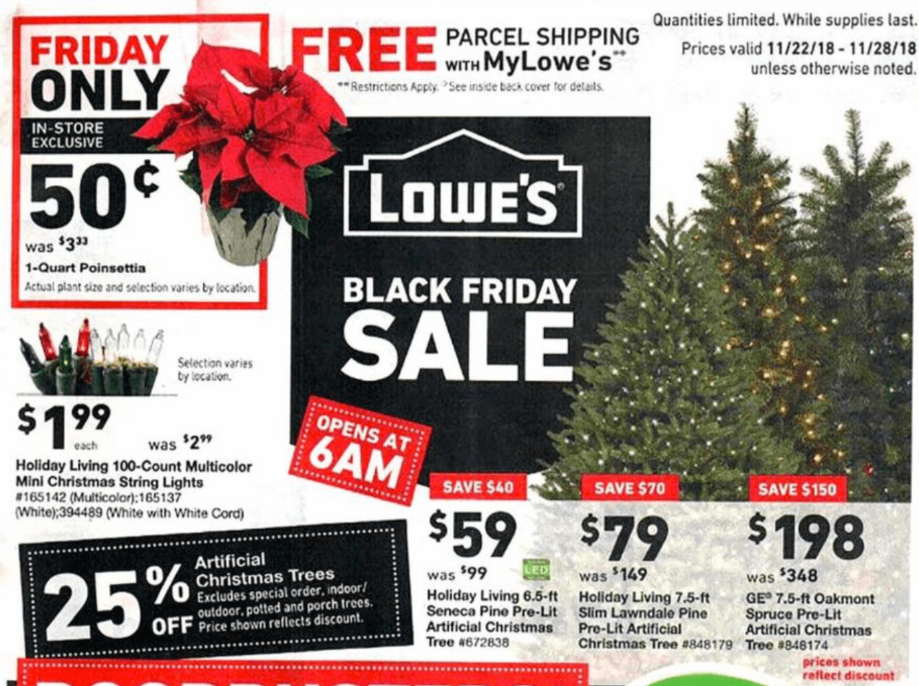 Lowes Black Friday Ad 2018 Lowes Deals Hours More Living Rich With Coupons