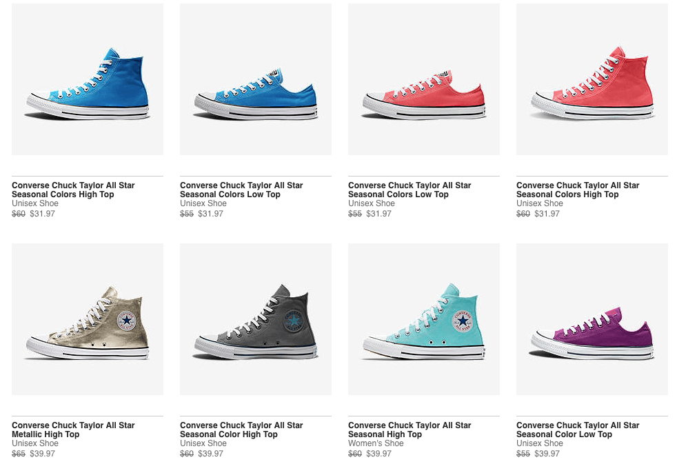 converse seasonal colors 2018