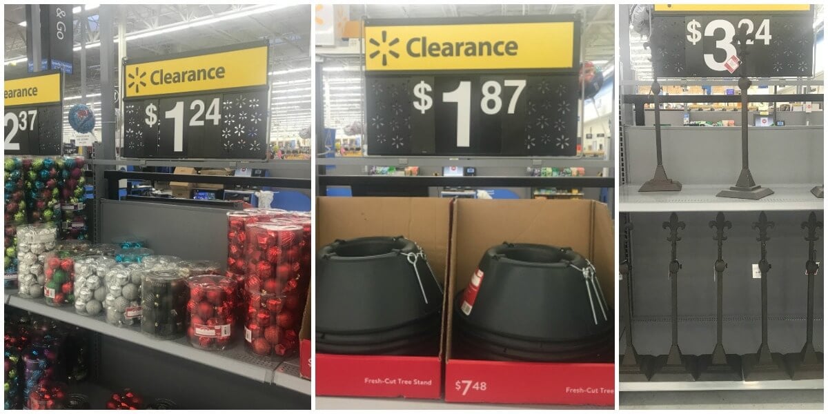 Walmart After Christmas Clearance 2018