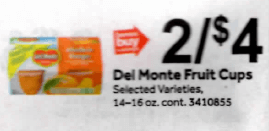 Del Monte Coupon January 2019