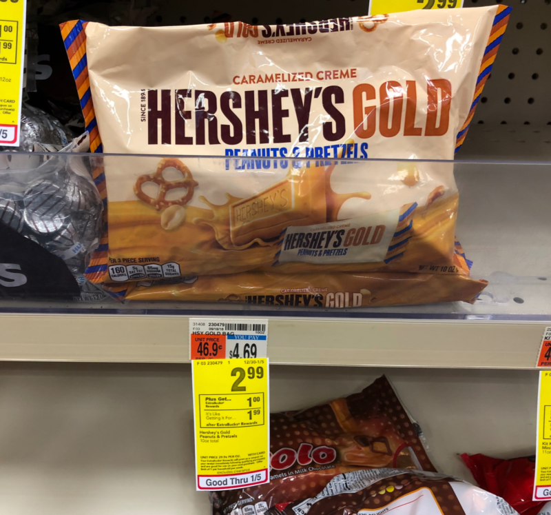 FREE Hershey’s Gold Peanuts & Pretzels Miniatures at CVS! | Living Rich ...