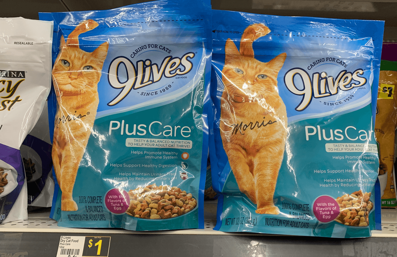 Better than FREE 9Lives Dry Cat Food at 
