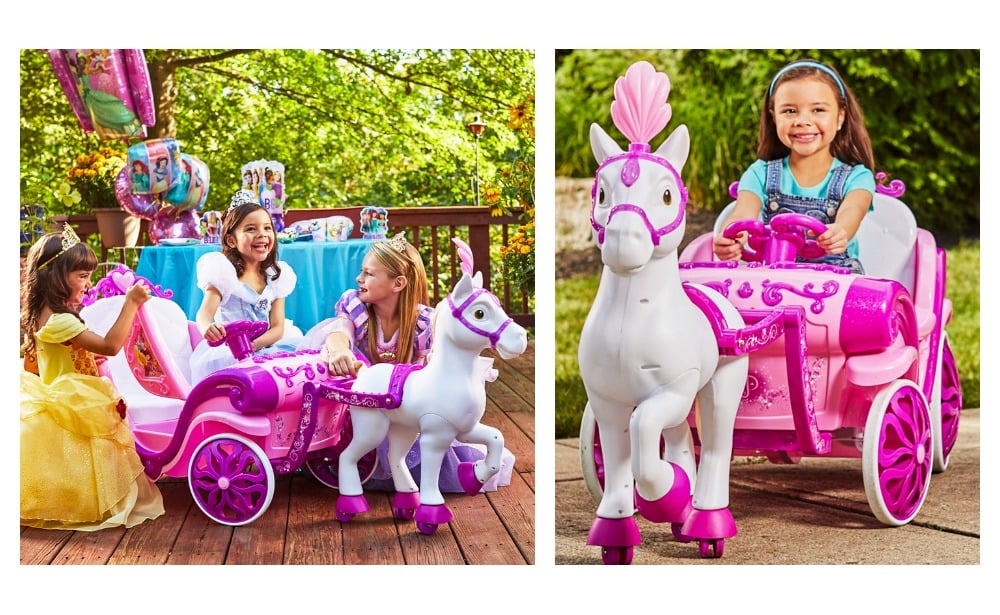disney princess royal horse and carriage girls
