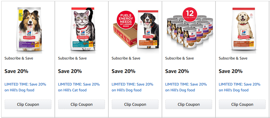 hill's science diet coupon $8