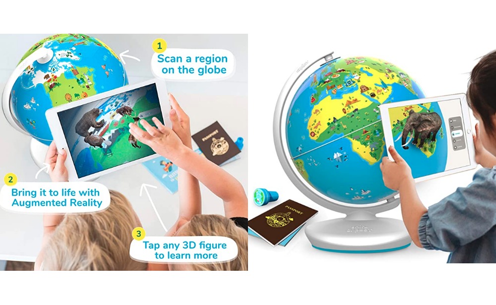 App : The Educational Augmented Reality Based Globe New-Return Shifu Orboot 