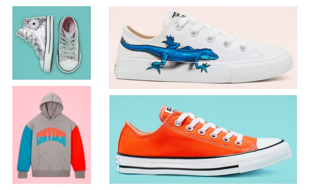 Extra 30% Off Online Outlet at Converse + Free Shipping! Kid's Leapin'  Lizards Chuck Taylor All Star $16.08 (reg. $35) | Living Rich With Coupons®