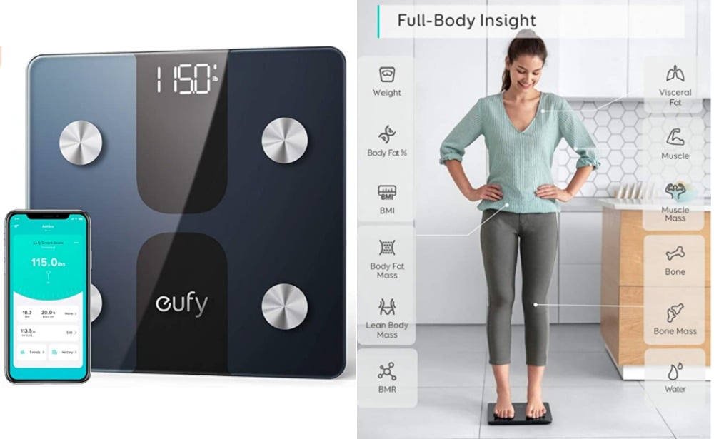 30% Off eufy Smart Scale C1 with Bluetooth, Body Fat, Wireless