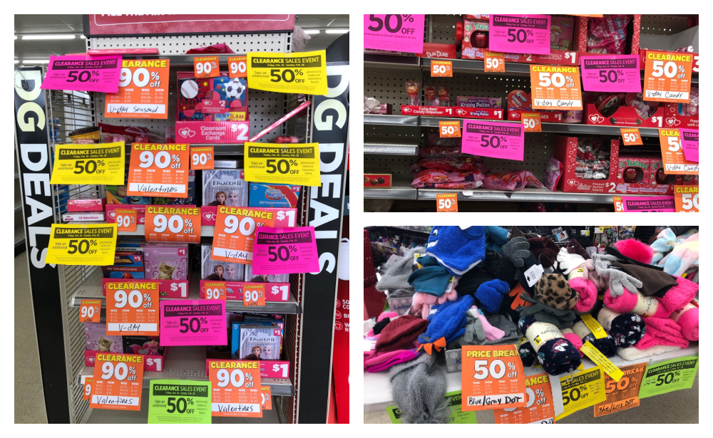 Up to 90% off Dollar General Clearance Event, $0.10 Valentine's Day, $0.25  Hats & Scarves + more!