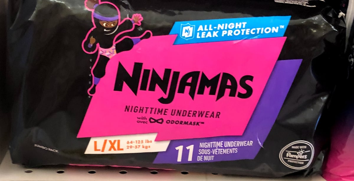 Ninjamas only $3.99 at Stop & Shop