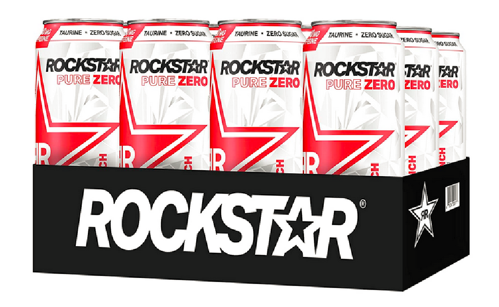 Nice Price + Coupon! Rockstar Pure Zero Energy Drink, Fruit Punch, 0 Sugar,  with Caffeine and Taurine, (12 Pack) {Amazon} | Living Rich With Coupons®