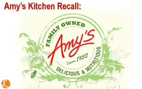 Amy’s Kitchen Recall 3-23-2015