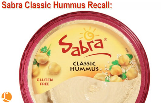 Sabra Classic Hummus Recall  4-9-15