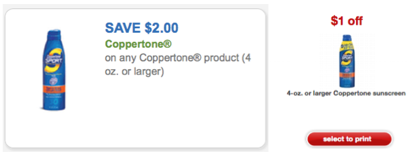 Back Again! Coppertone Coupon Save 2 + Target Summer Clearance