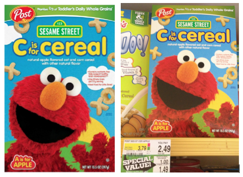 Sesame Street Cereal Deal