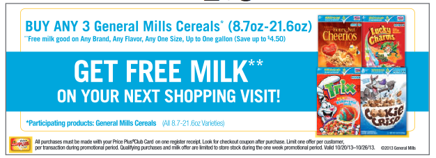 Free Milk Catalina Deal at ShopRite