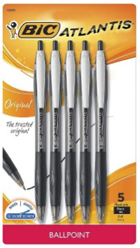 FREE Bic Atlantis Ballpoint Pens at Staples! {$4.79 Value} | Living ...